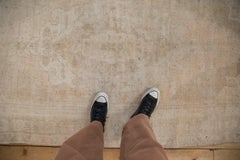 Vintage Distressed Oushak Rug Runner