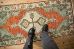 Tappeto Oushak Vintage Distressed Runner
