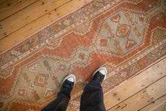 Tappeto Oushak Vintage Distressed Runner