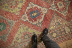 Vintage Distressed Oushak Rug Runner