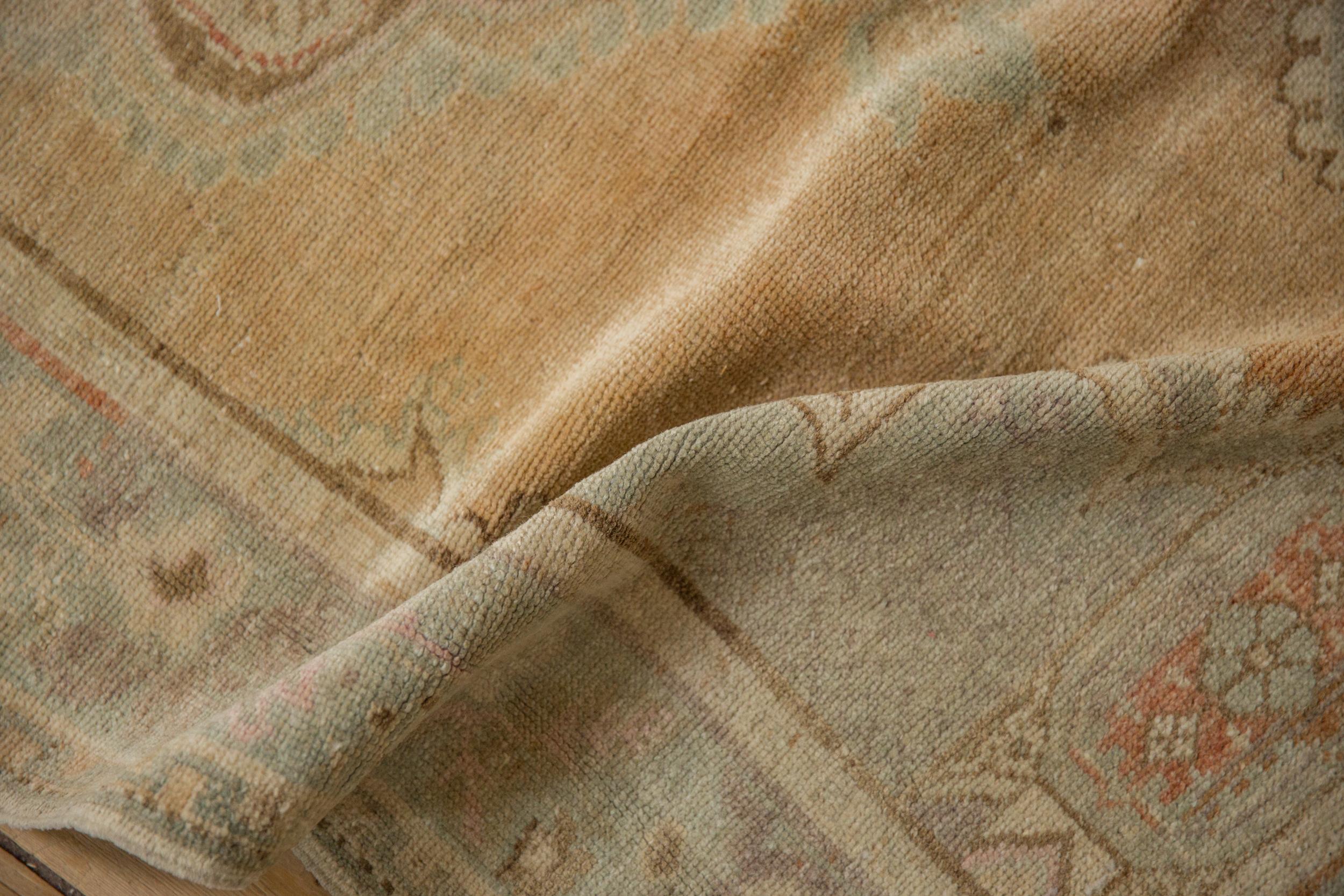 Turco Tappeto Oushak Vintage Distressed Runner in vendita