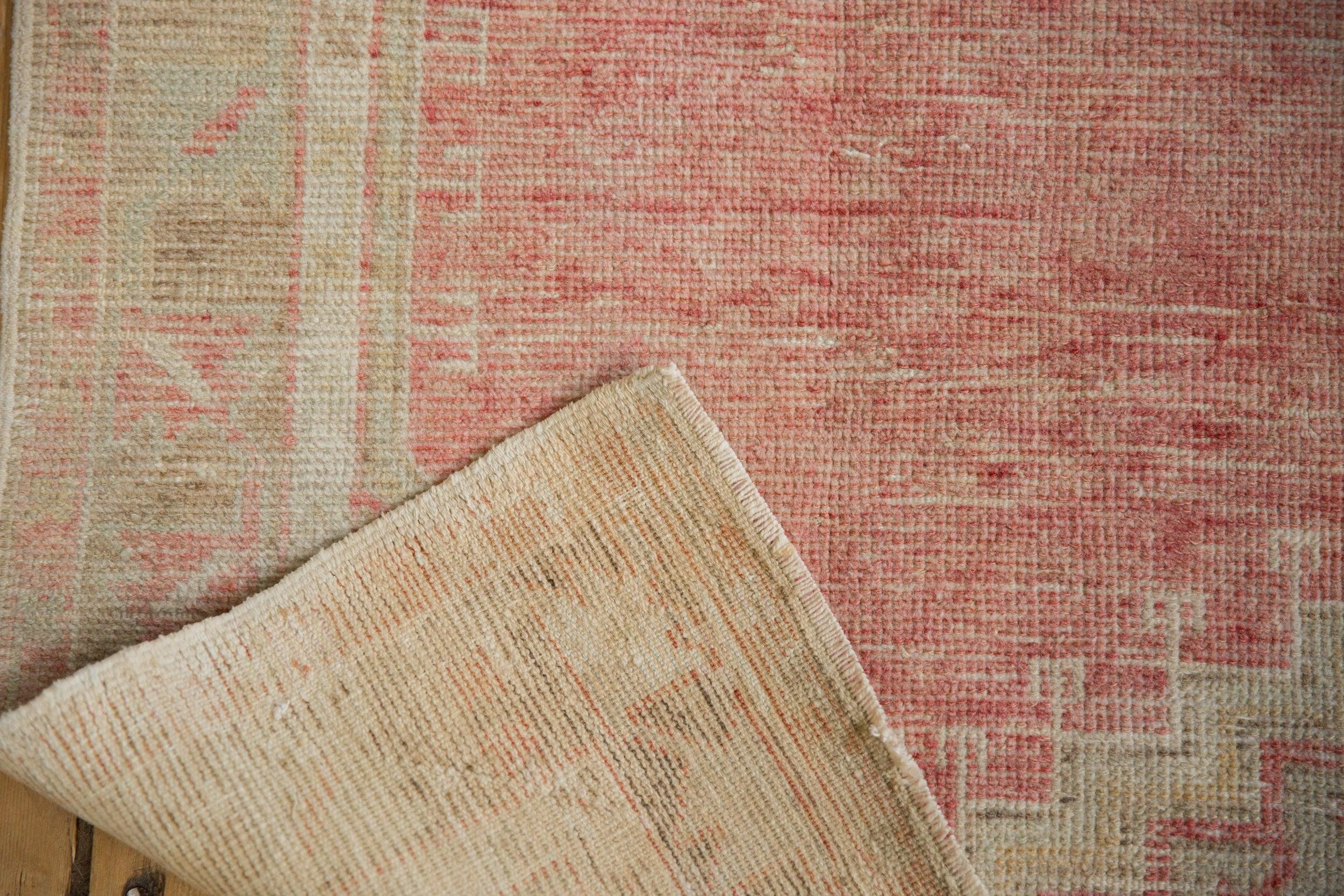 Turco Tappeto Oushak Vintage Distressed Runner in vendita