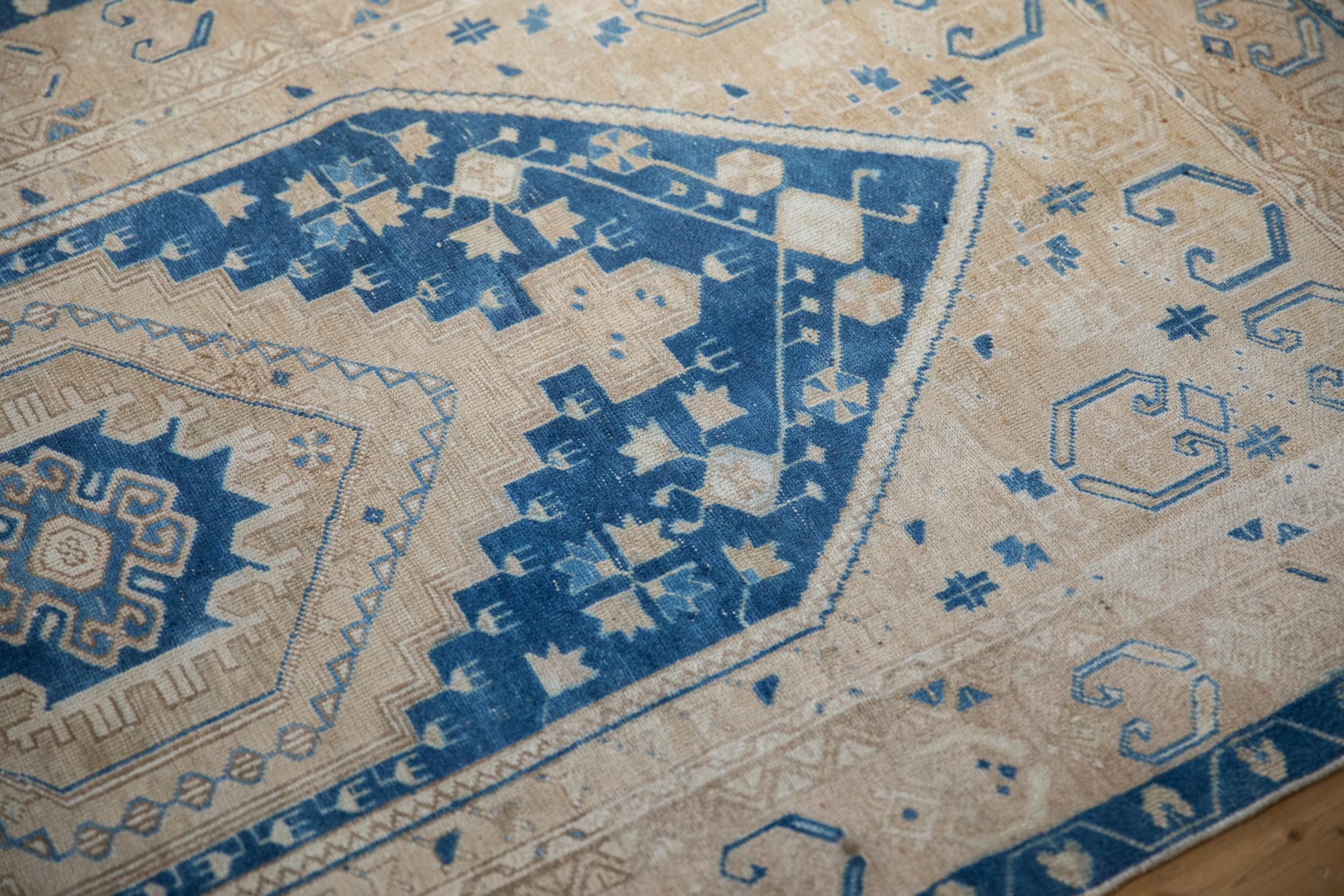 Lana Tappeto Oushak Vintage Distressed Runner in vendita