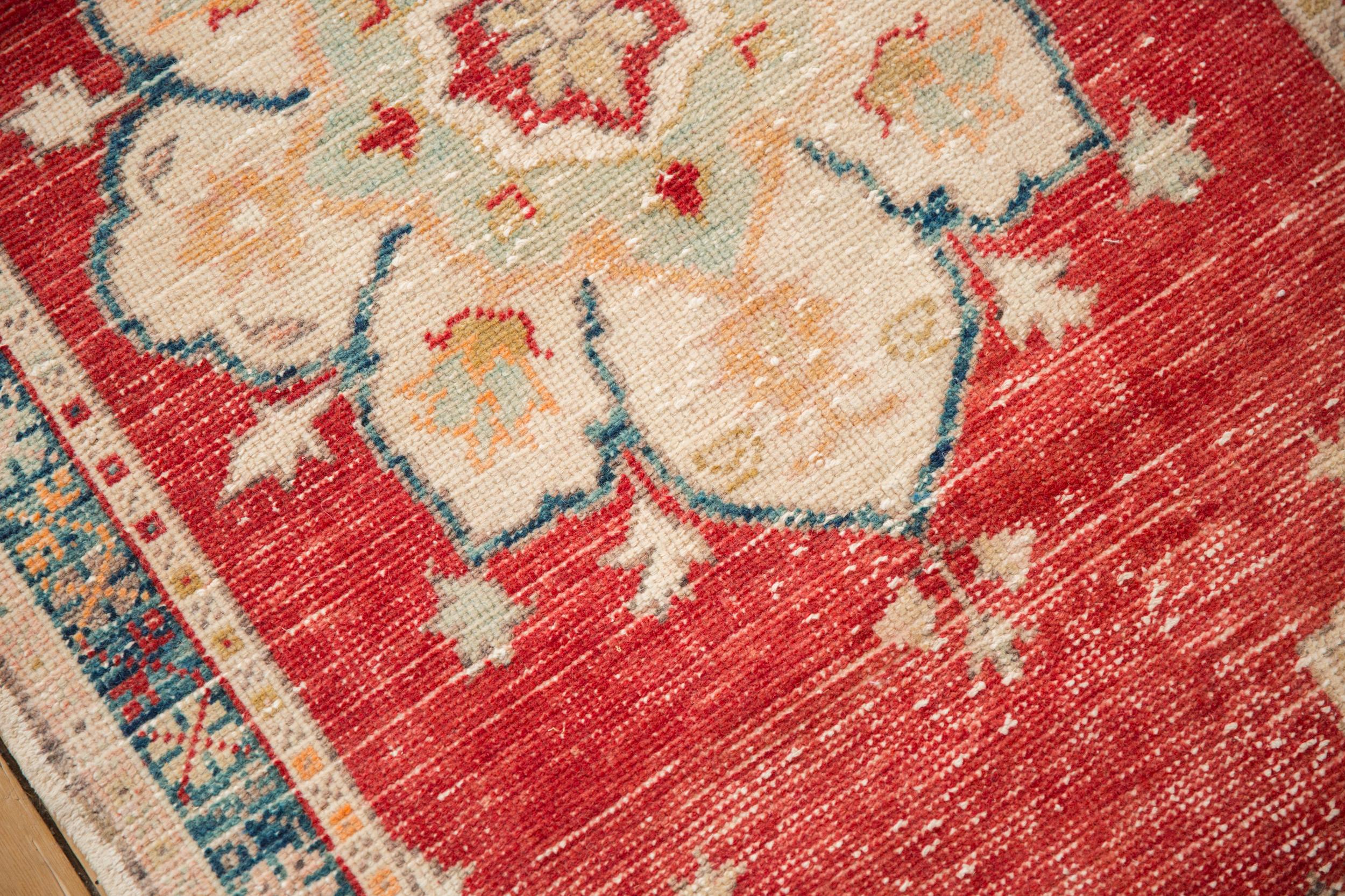 Lana Tappeto Oushak Vintage Distressed Runner in vendita