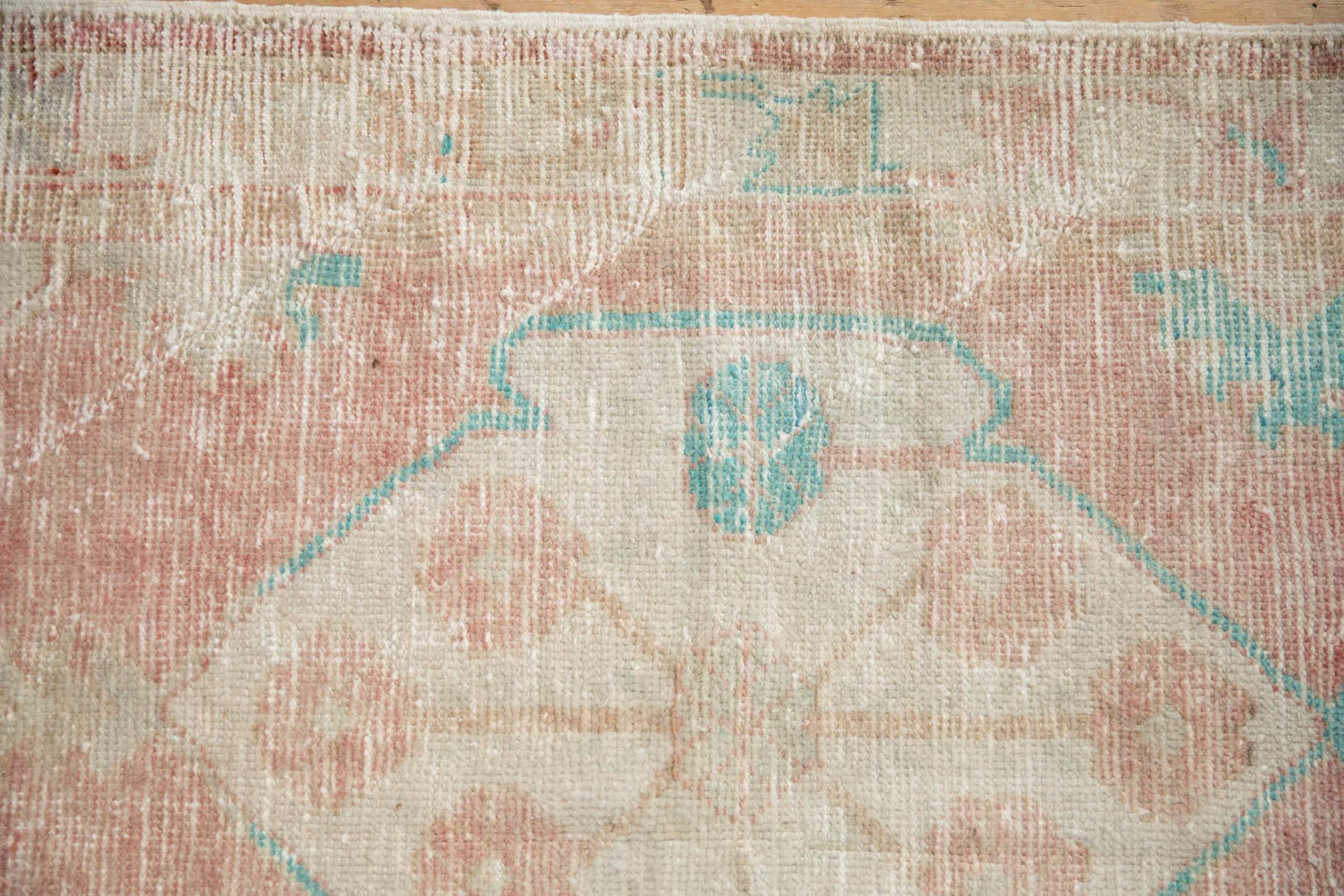 Tappeto Oushak Vintage Distressed Runner in vendita 2