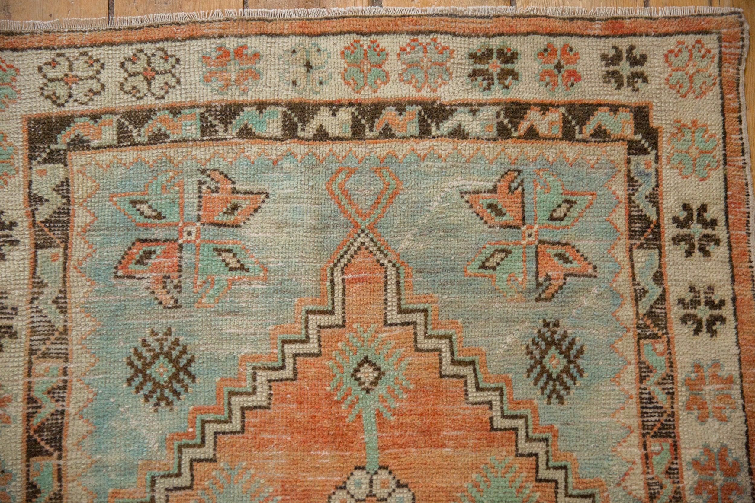 Tappeto Oushak Vintage Distressed Runner in vendita 2