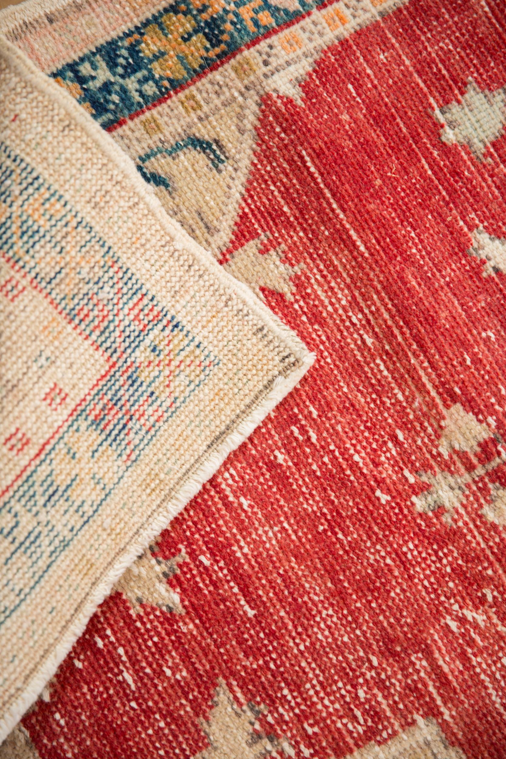 Tappeto Oushak Vintage Distressed Runner in vendita 2