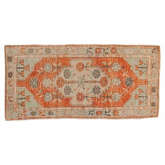 Vintage Distressed Oushak Rug Runner