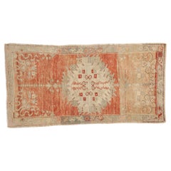 Vintage Distressed Oushak Rug Runner