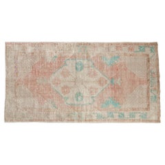 Tappeto Oushak Vintage Distressed Runner