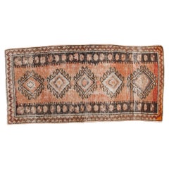 Tappeto Oushak Vintage Distressed Runner