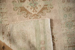 Vintage Distressed Oushak Quadratischer Teppich