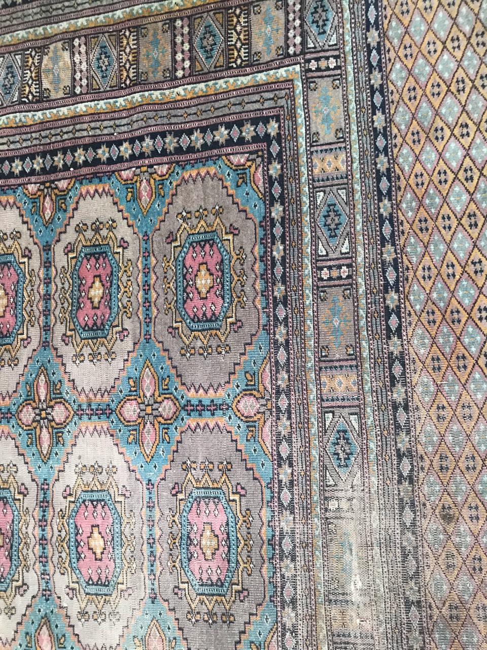 Vintage Distressed Pakistani Rug 6