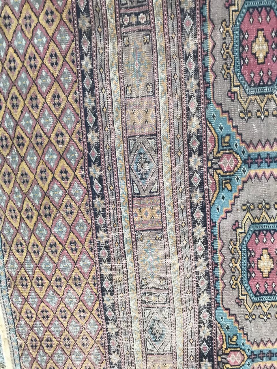 20th Century Vintage Distressed Pakistani Rug