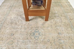 Vintage Distressed Persian Kashan