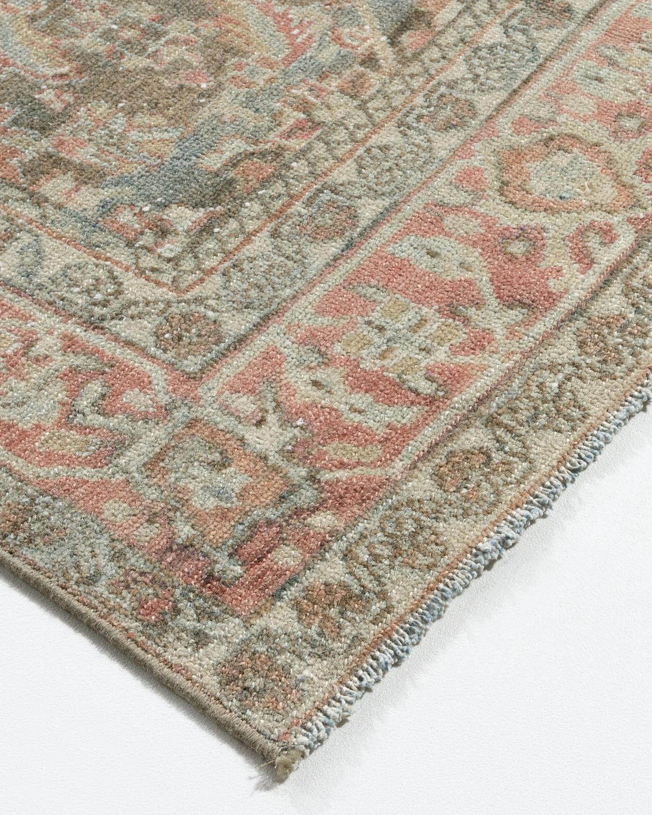 Vintage Distressed Persian Malayer Runner 3'1 x 12'9 In Good Condition For Sale In New York, NY