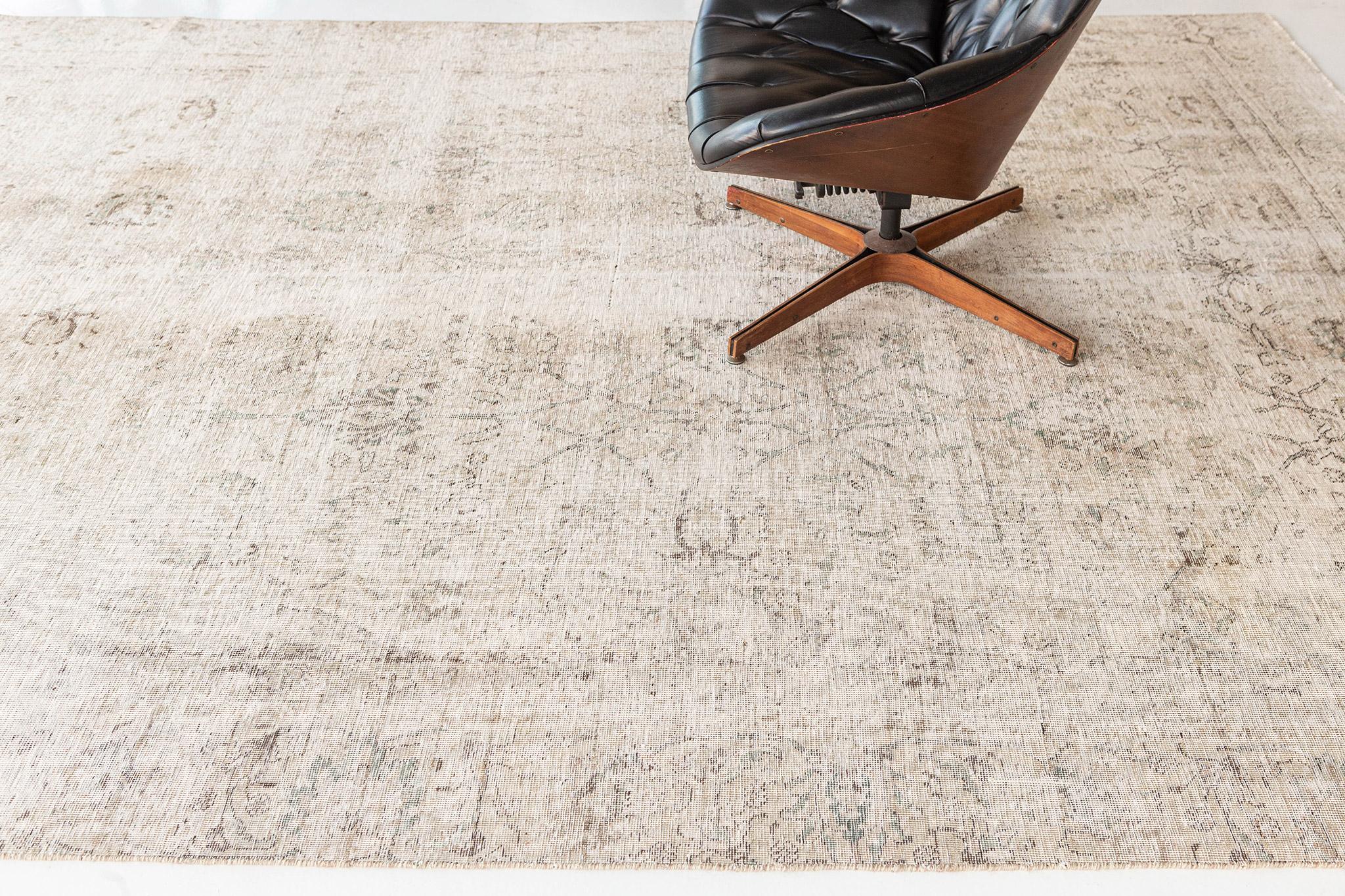 Perse Tabriz 25967 persan vieilli en vente