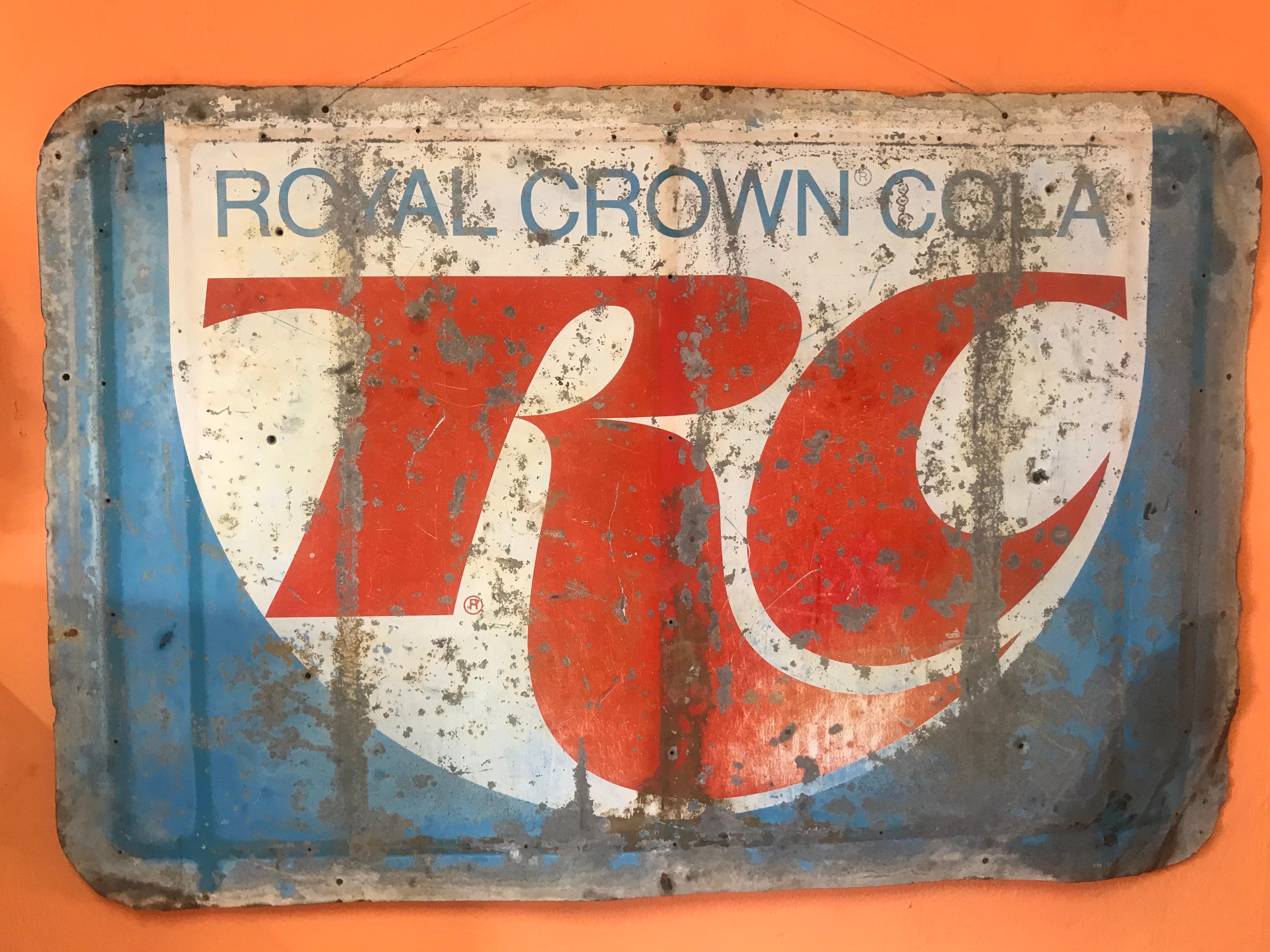vintage rc cola sign