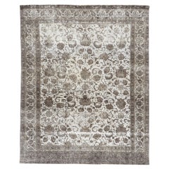 Tapis vintage vieilli