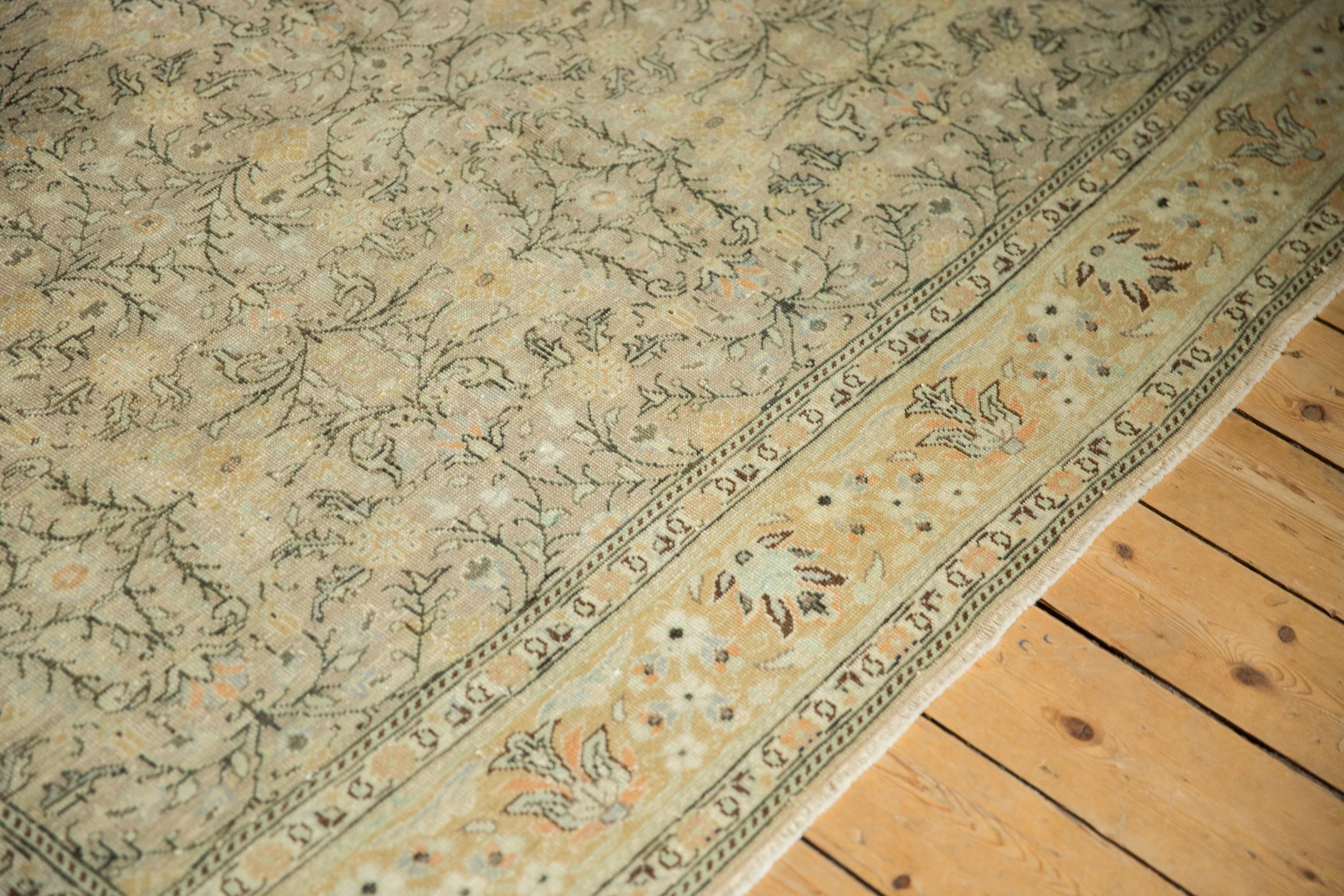 Vintage Distressed Sivas-Teppich (Handgeknüpft) im Angebot