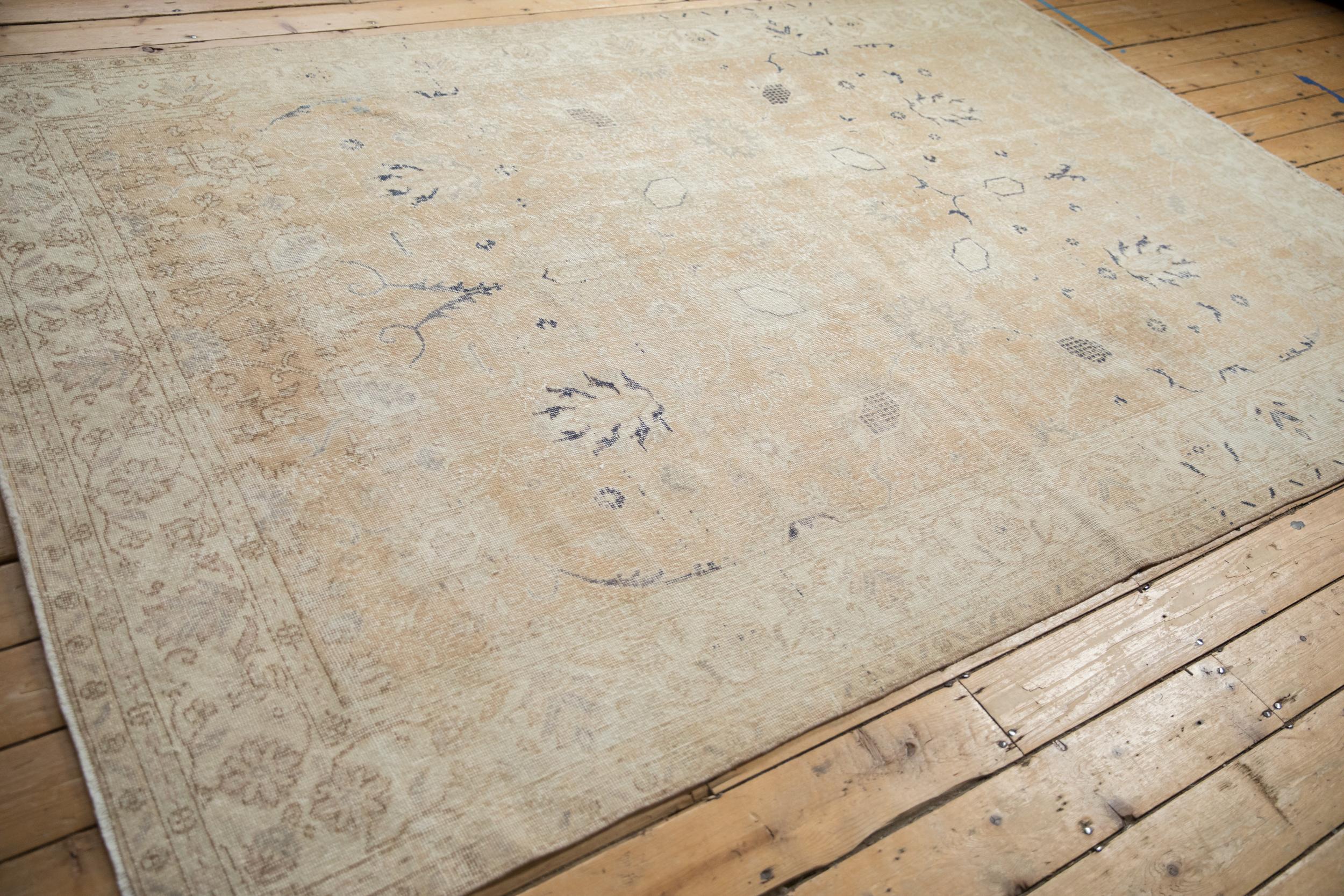 Vintage Distressed Sparta Carpet For Sale 3