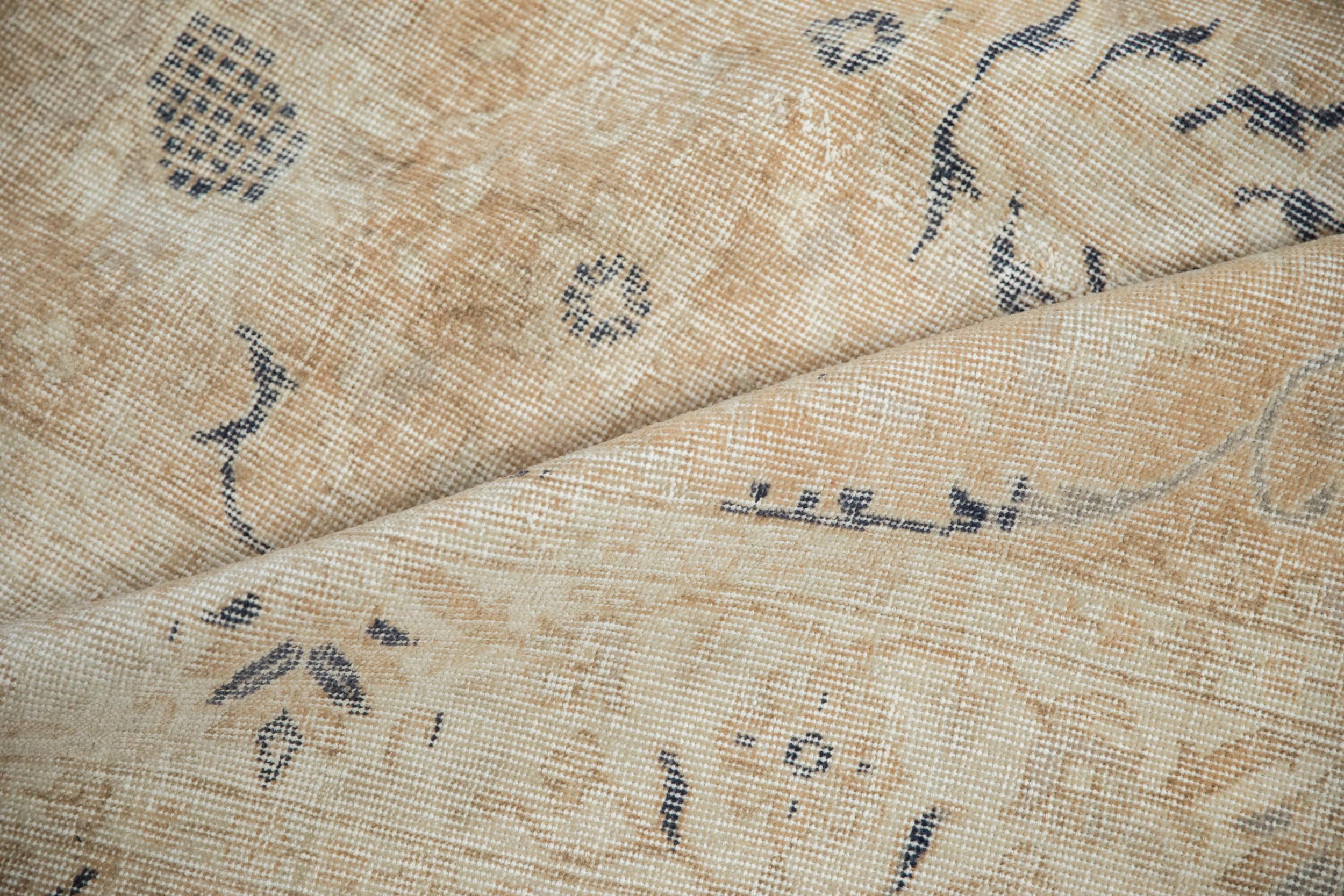 Vintage Distressed Sparta Carpet For Sale 6