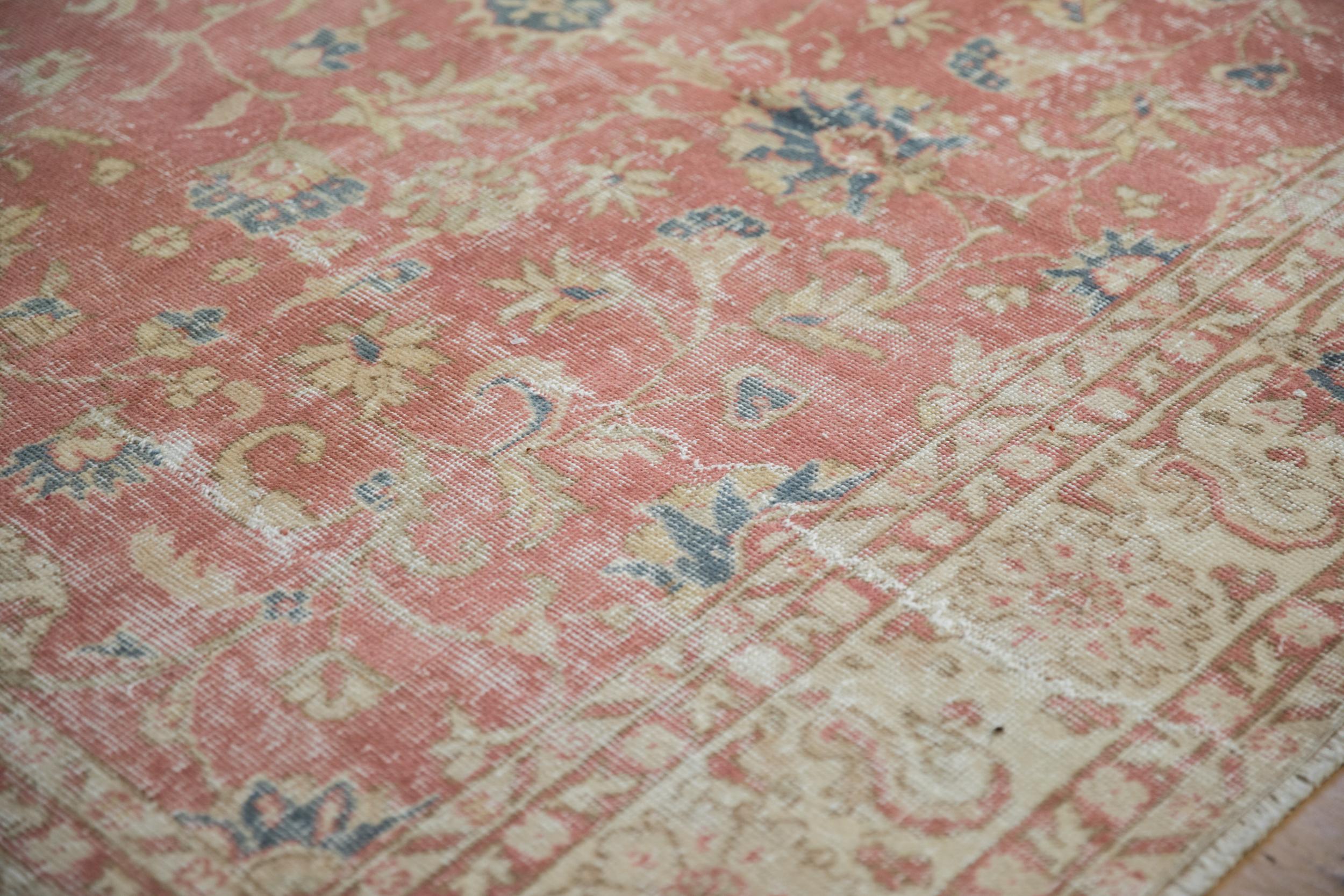 Hand-Knotted Vintage Distressed Sparta Carpet