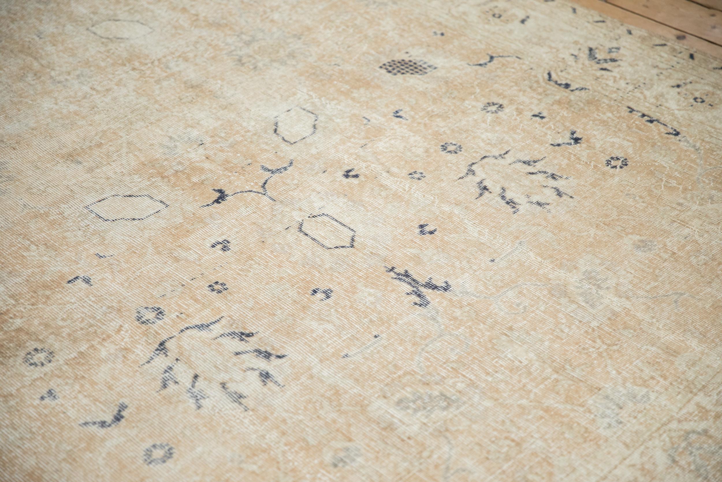 Hand-Knotted Vintage Distressed Sparta Carpet For Sale