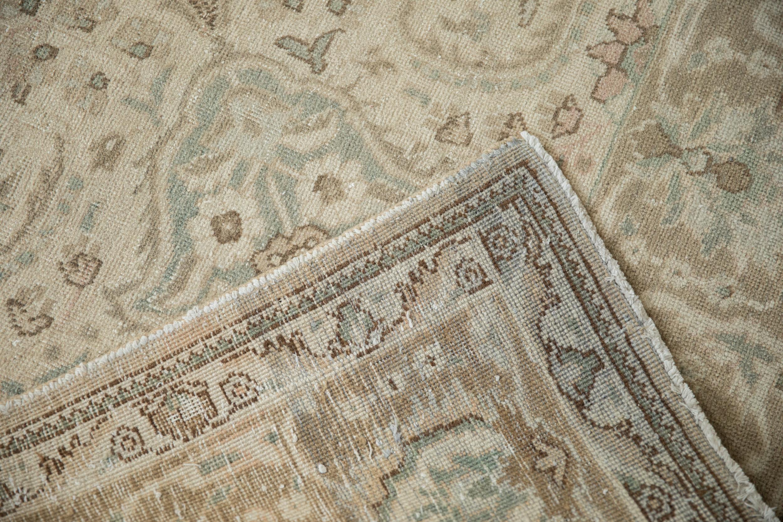 Vintage Distressed Tabriz Carpet For Sale 6