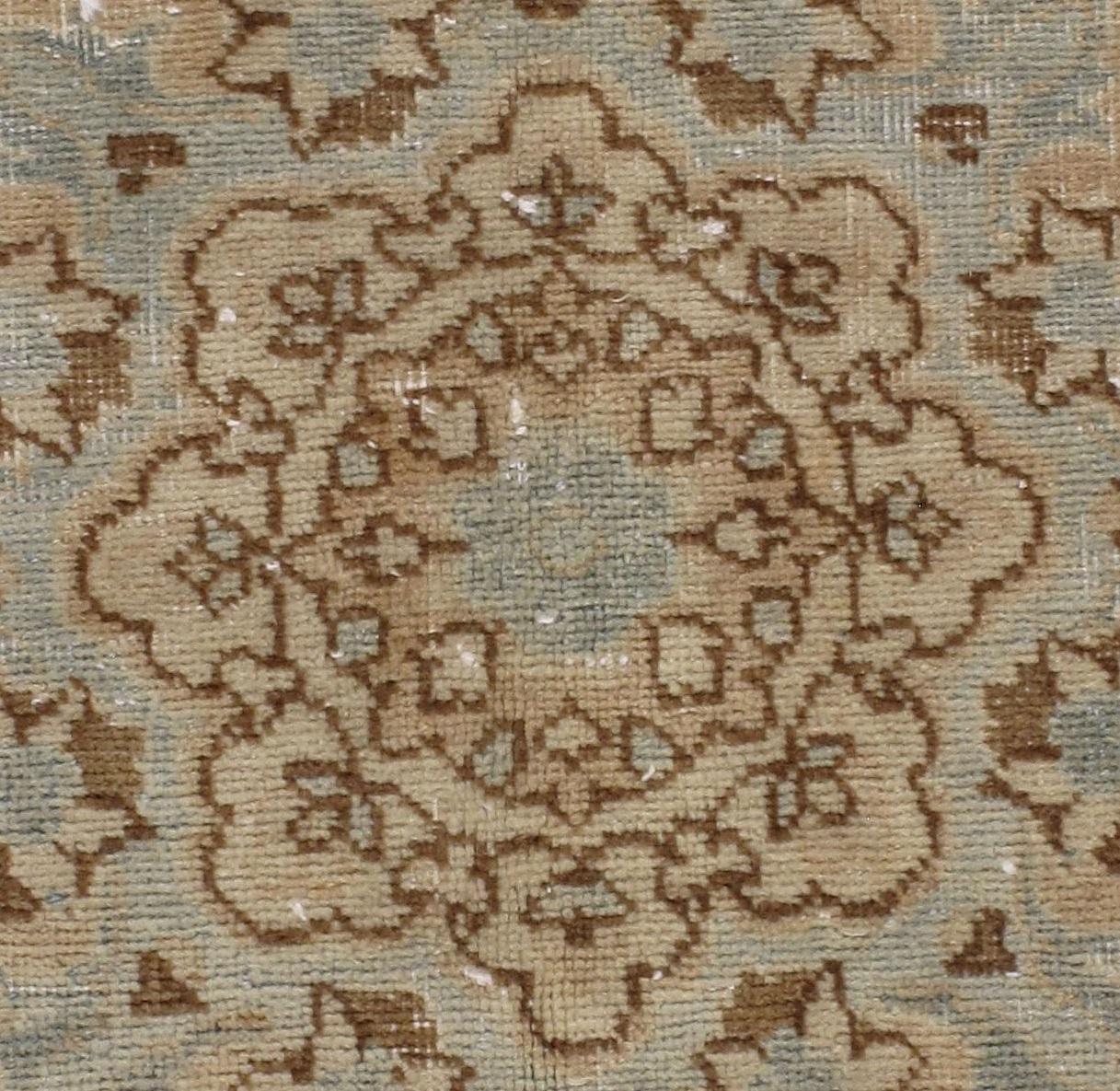 Vintage Distressed Tabriz Rug, circa 1920  6'5 x 10'2 In Good Condition For Sale In New York, NY