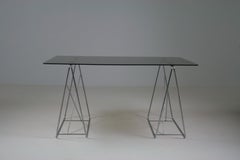 Vintage “Djinn” desk by Olivier Mourgue for Airborne