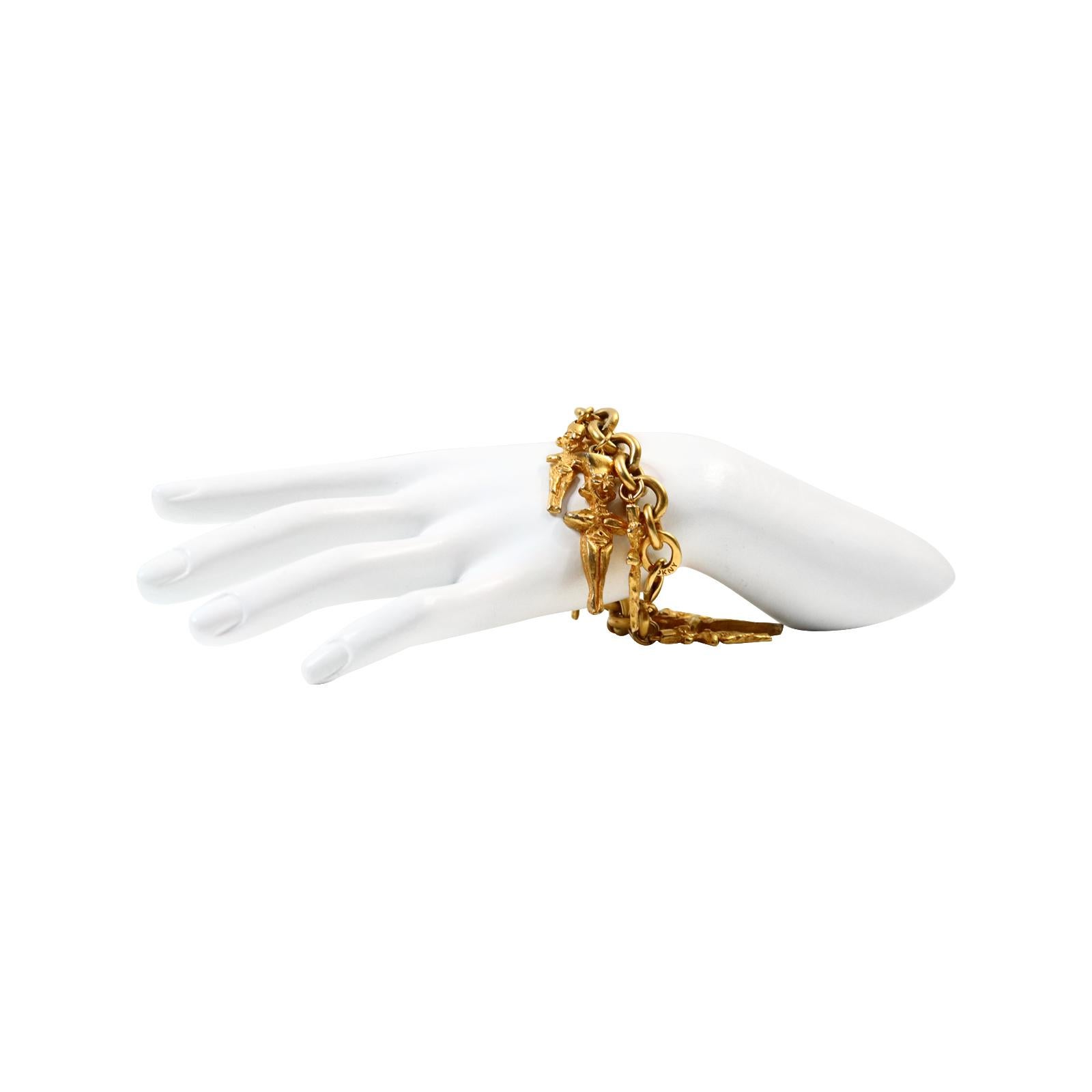 dkny charm bracelet