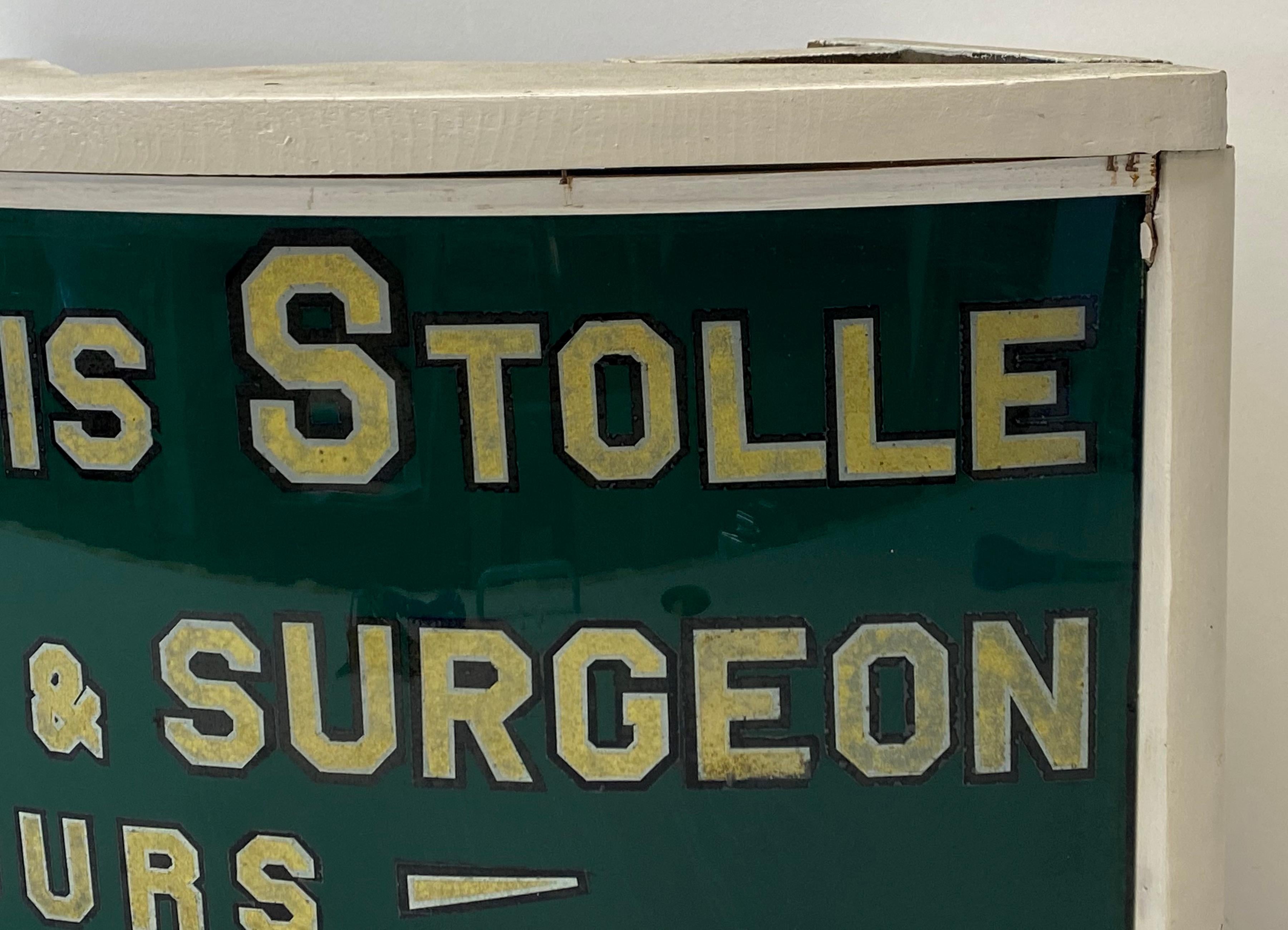 doctor's office sign