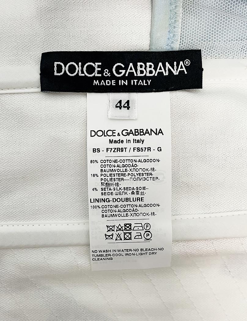 Black Vintage DOLCE and GABBANA BUSTIER Size 44 - L