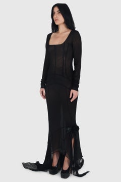 Vintage Dolce and Gabbana F/W 1997 Silk Dress