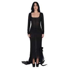 Abito vintage in seta Dolce & Gabbana Autunno/Inverno 1997