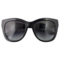 Vintage Dolce and Gabbana sunglasses, black gradient lense
