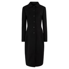 Vintage Dolce
Gabbana 2000
s Wool Black Coat