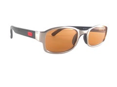 Vintage Dolce & Gabbana 2029 Silver 2000'S Y2K Sunglasses Italy