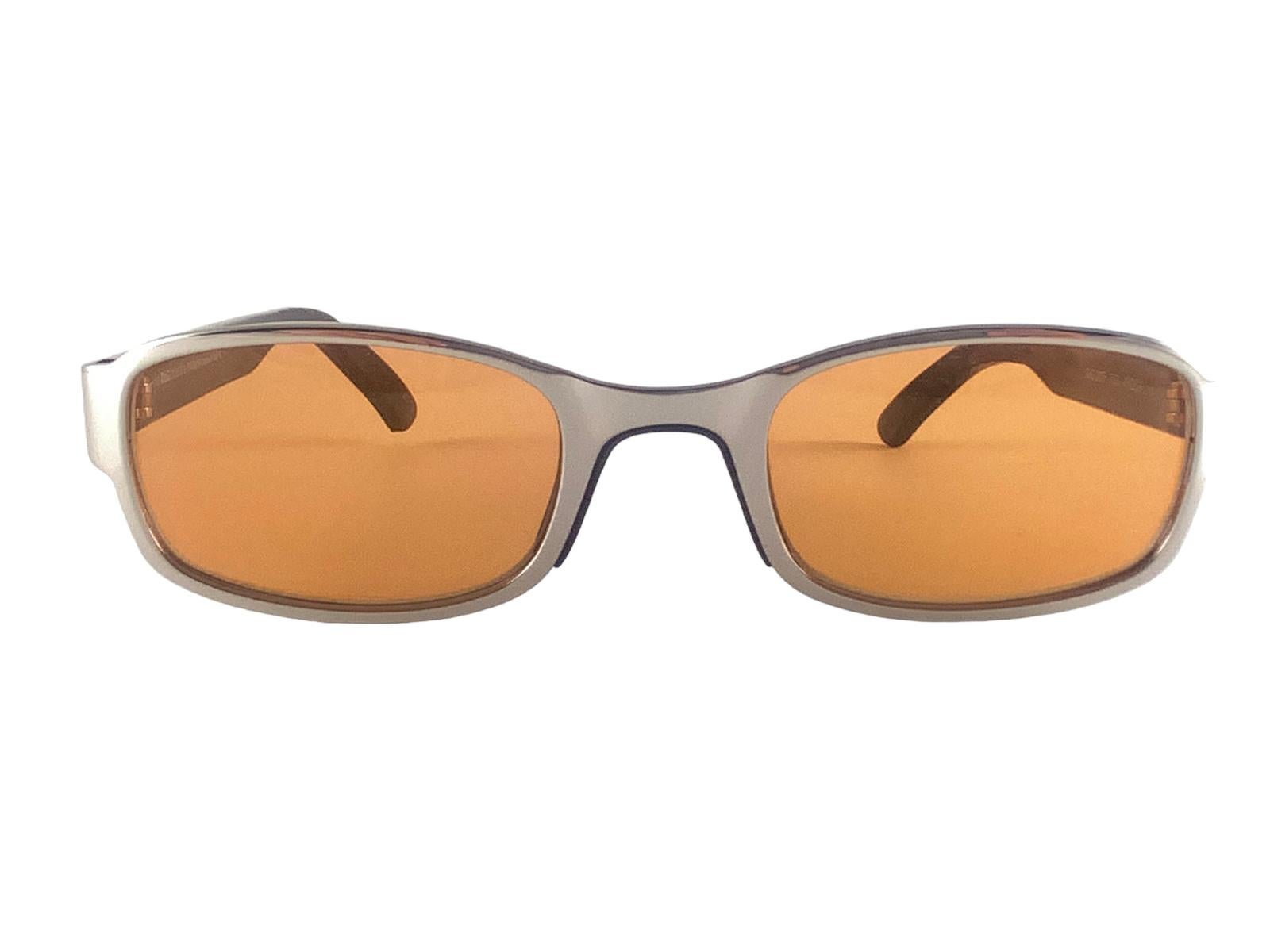 Vintage Dolce & Gabbana 2029 Silver 2000'S Y2K Sunglasses Italy For Sale 1