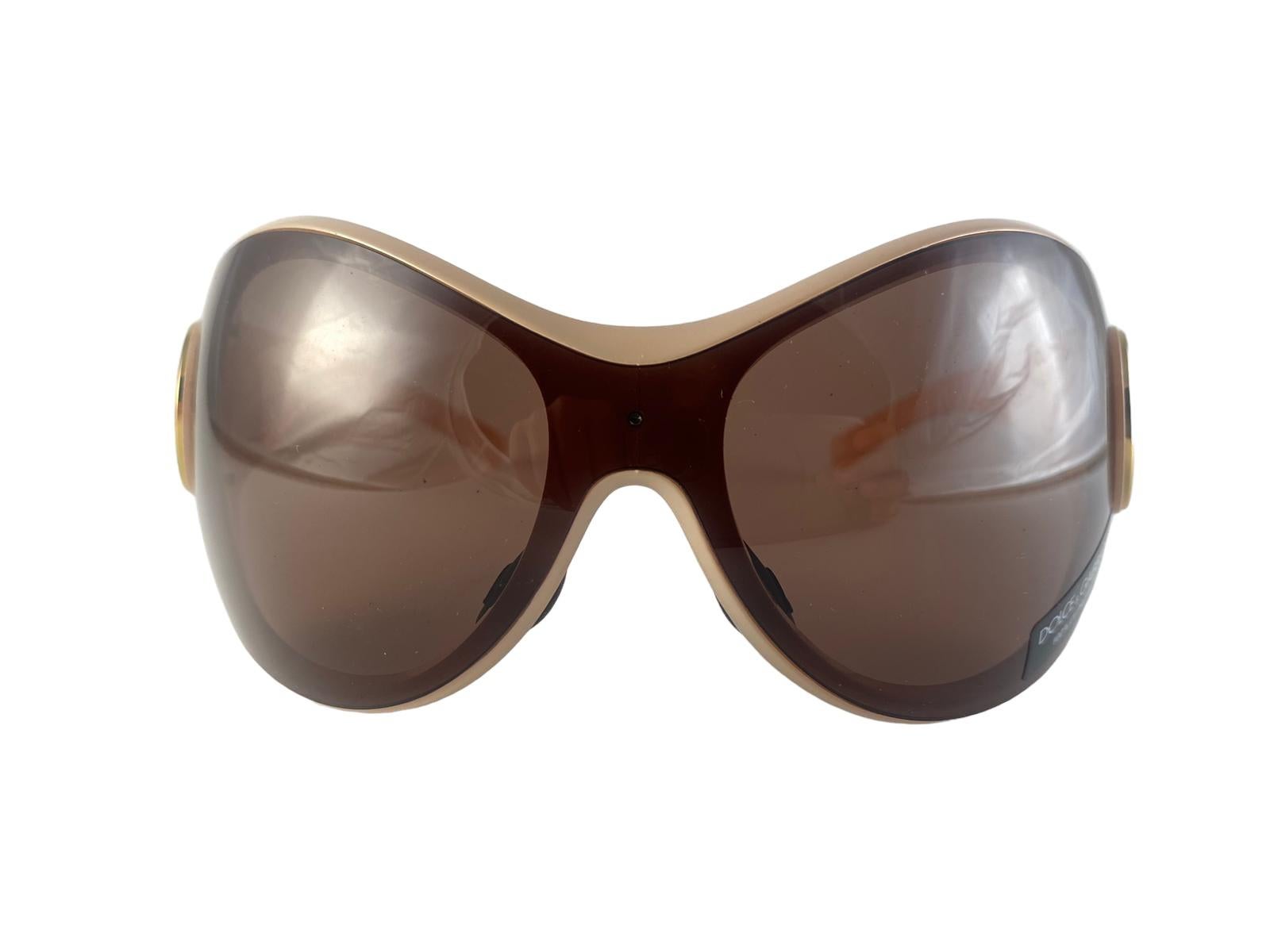 Occhiali da sole vintage Dolce & Gabbana 6024 Bubble Wrap anni 2000 Y2K In condizioni Nuovo in vendita a Baleares, Baleares