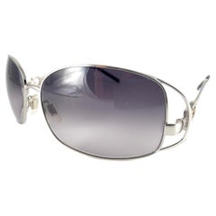 Vintage Dolce & Gabbana DG 2016 Silver 2010 Sunglasses Italy