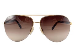 Vintage Dolce & Gabbana DG 2115 Aviator Sunglasses 2000's Y2K