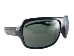 Vintage Dolce & Gabbana DG 6031 Black Oversized Sunglasses 2000's Y2K