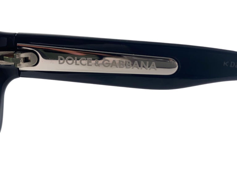 Vintage Dolce and Gabbana DG 6031 Black Oversized Sunglasses  display picture 1