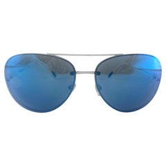 Vintage Dolce & Gabbana DG 6086 Aviator Sunglasses 2000's Y2K