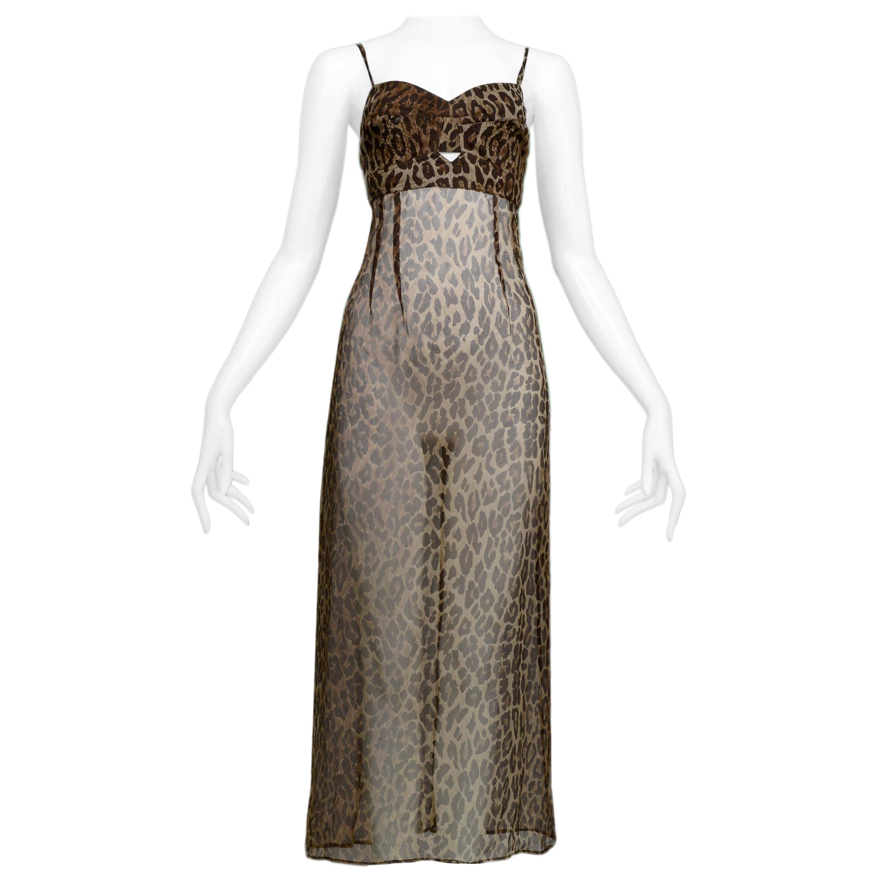 Vintage Dolce & Gabbana Leopard Dress – MAUVE