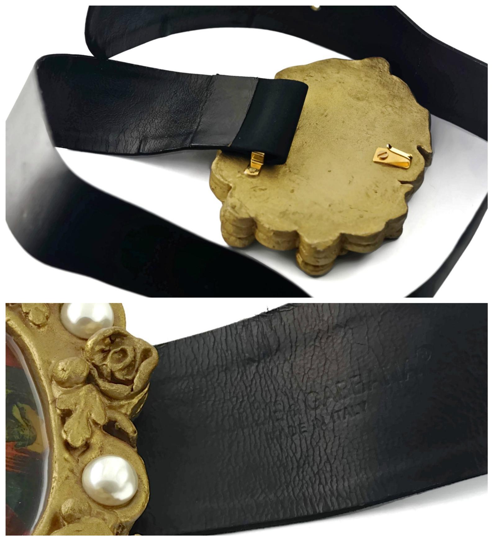 dolce gabbana vintage belt