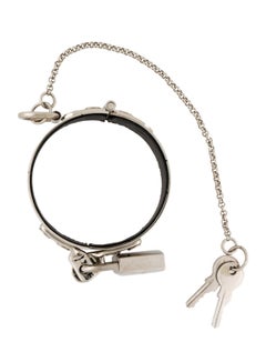 vintage Dolce & Gabbana padlock cuff bracelet