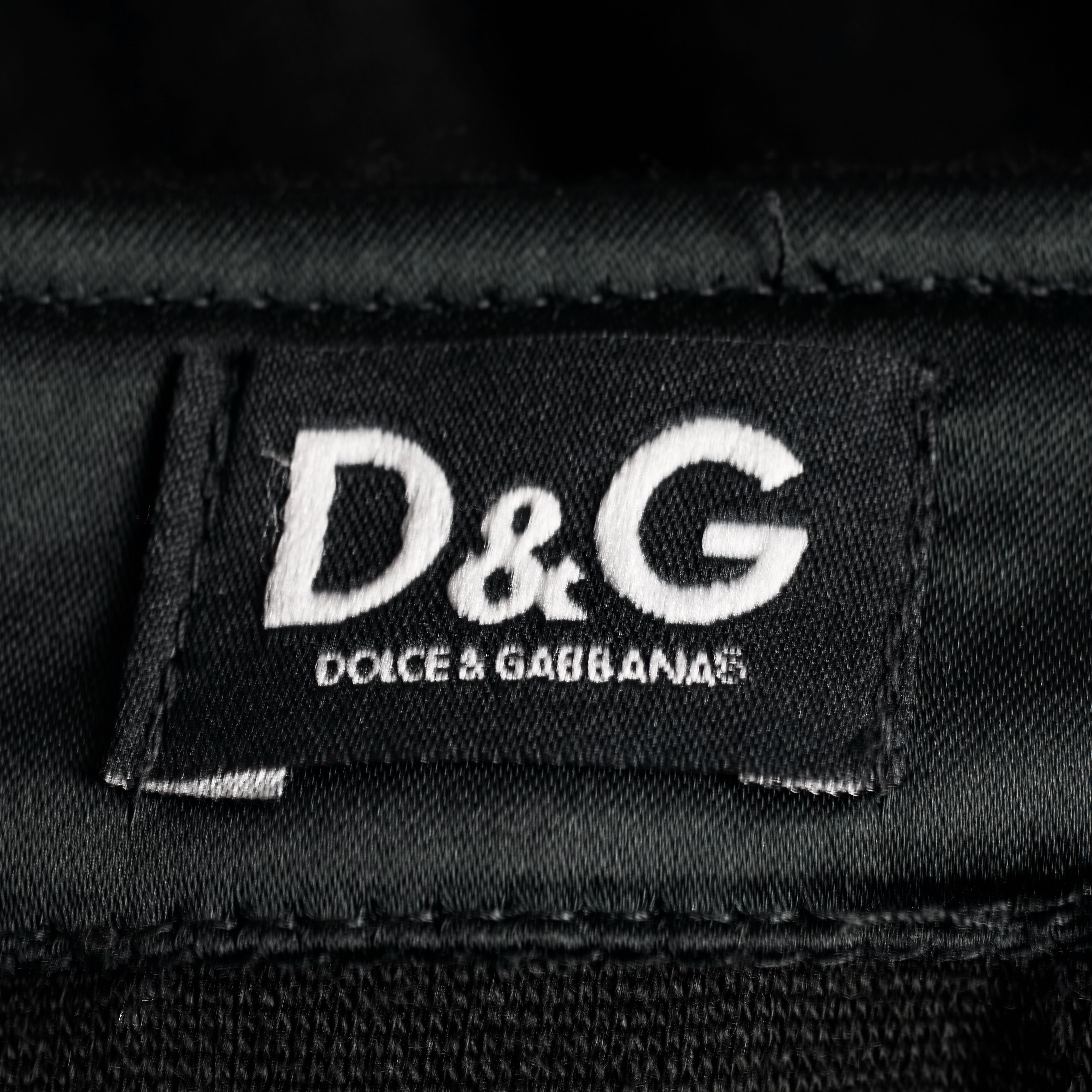 Vintage DOLCE & GABBANA Ruffles Jacket Skirt Suit Ensemble For Sale 2